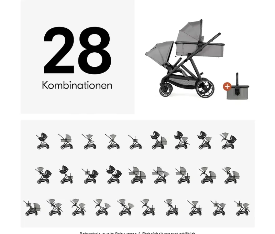Hauck Kombi-Kinderwagen »Grow N Care Set«