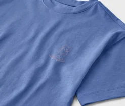 Heavy Kinder-T-Shirt mit überschnittenen Schultern