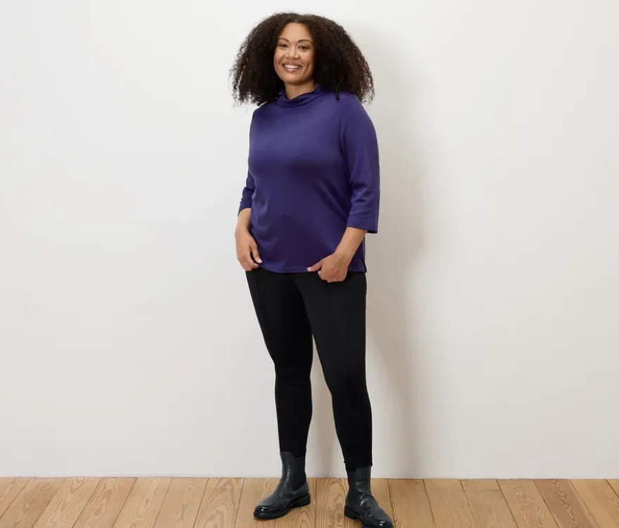 Heavy-Leggings mit Biese