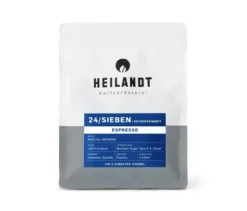 Heilandt 24/Sieben Decaf Espresso - 250 g Ganze Bohne