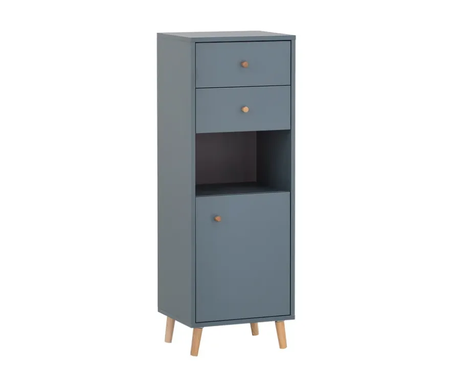 Highboard »Bjarne«, klein, fjordblau