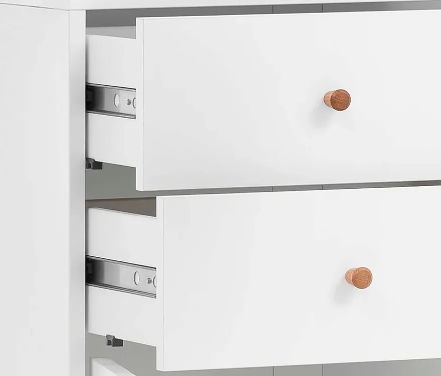 Highboard »Bjarne«, klein, weiß