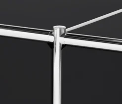 Highboard »CN3« mit 8 Klappen, schwarz