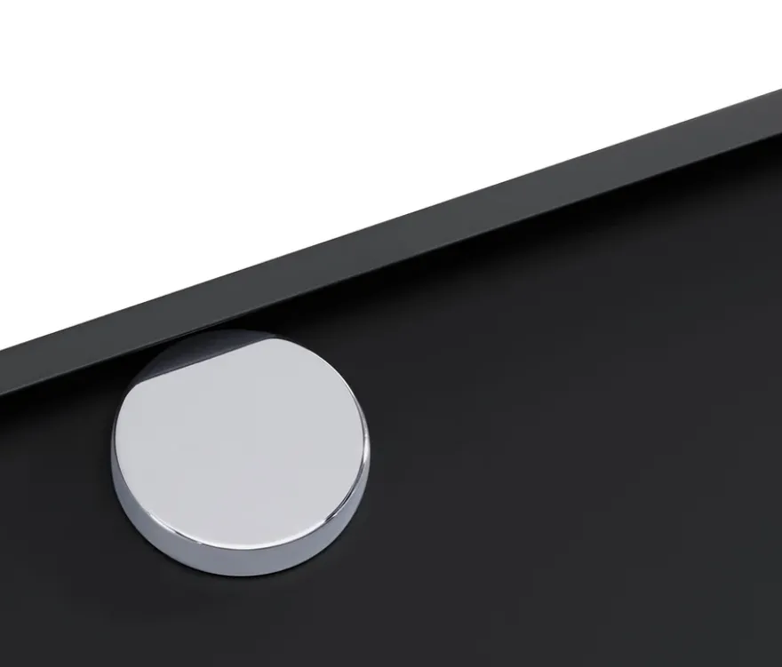 Highboard »CN3« mit 8 Klappen, schwarz
