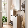 Highboard »Emmik«, weißeiche-matt-weiß