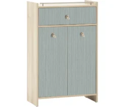 Highboard »Sonderby«, 2 Türen, Nordic Blue Oak