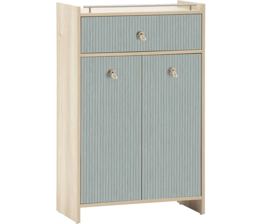Highboard »Sonderby«, 2 Türen, Nordic Blue Oak