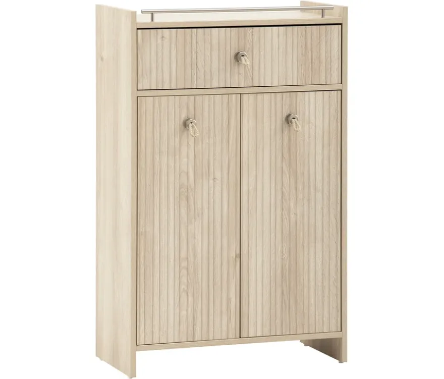 Highboard »Sonderby«, 2 Türen, Nordic Light Oak