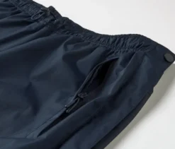 High-Tech-Regenhose mit durchgehendem Reißverschluss