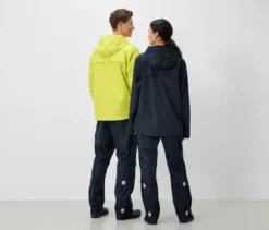 High-Tech-Regenhose mit durchgehendem Reißverschluss