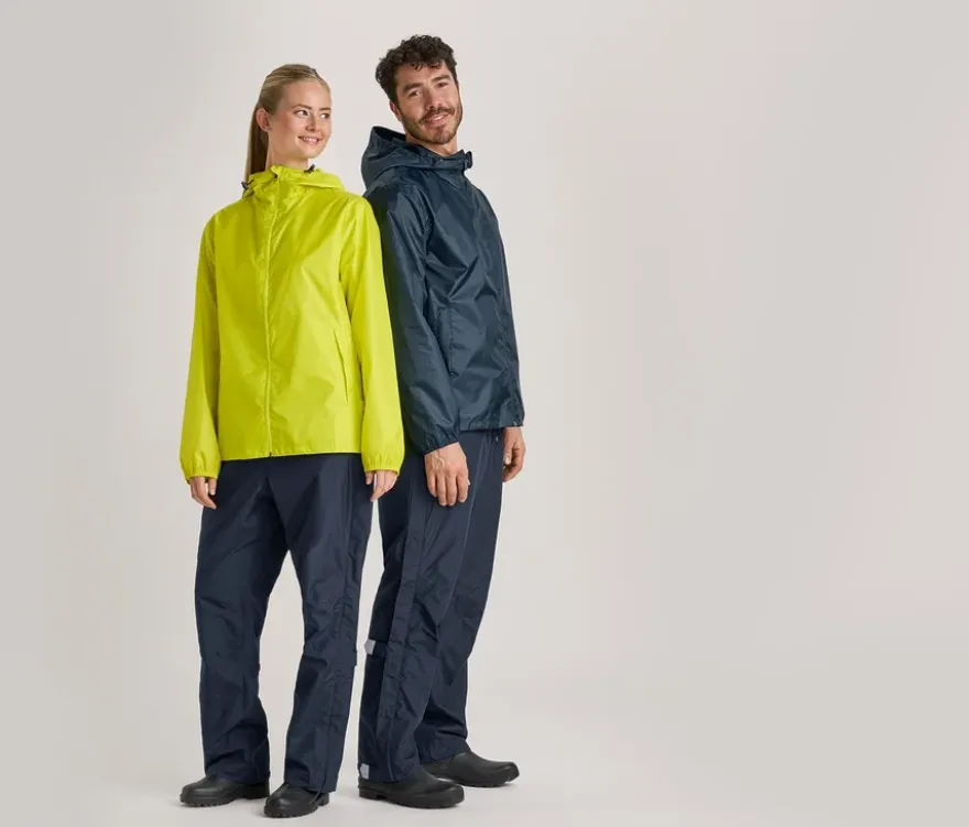 High-Tech-Regenhose, navy