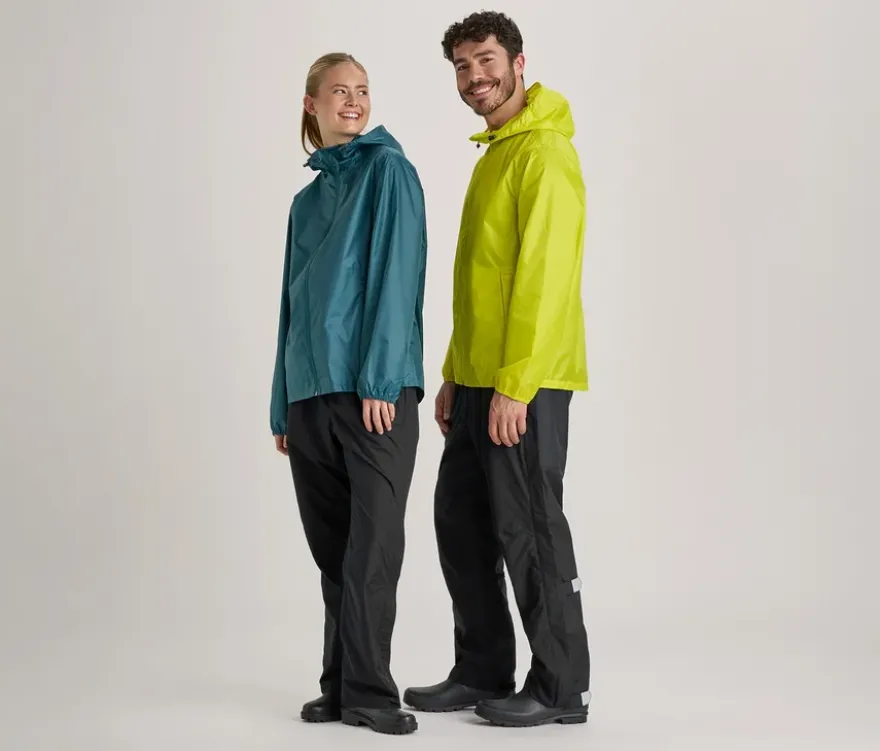 High-Tech-Regenhose, schwarz