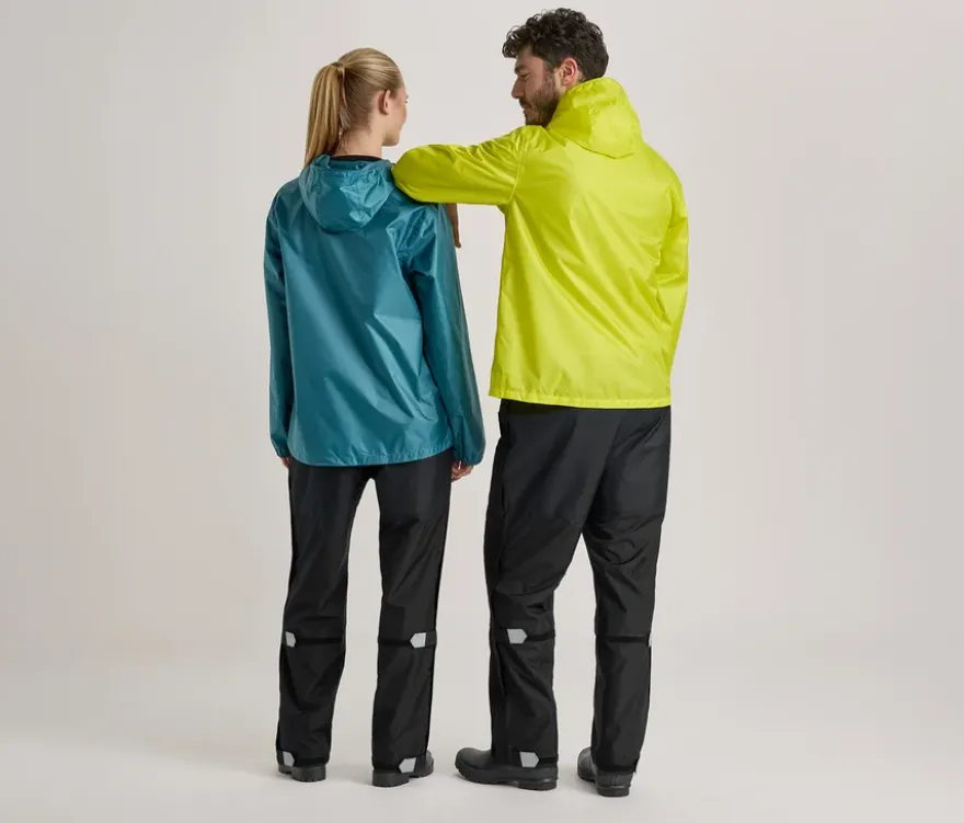 High-Tech-Regenhose, schwarz