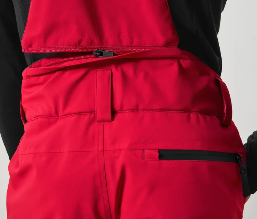 High-Tech-Skihose, rot