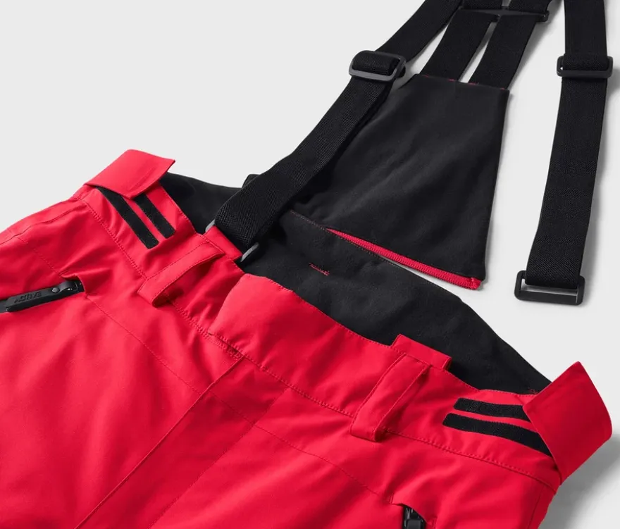 High-Tech-Skihose, rot
