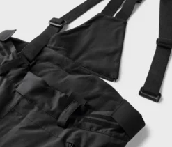 High-Tech-Skihose, schwarz