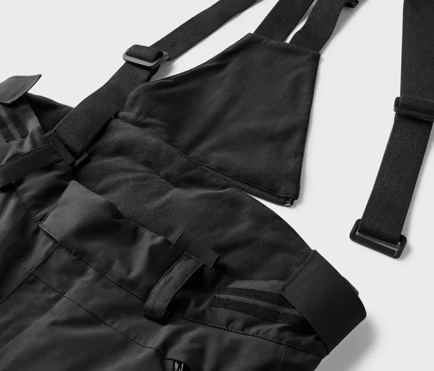 High-Tech-Skihose, schwarz