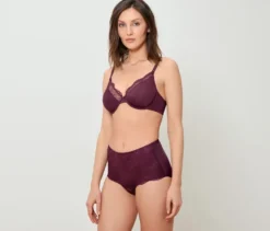 Highwaist-Panty »light-shaping«, bordeauxrot