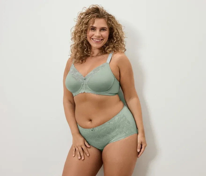 Highwaist-Panty »light-shaping«, jade