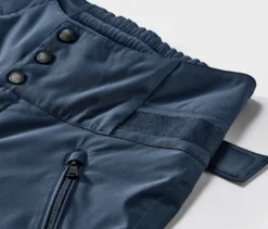 High-Waist-Skihose, blau