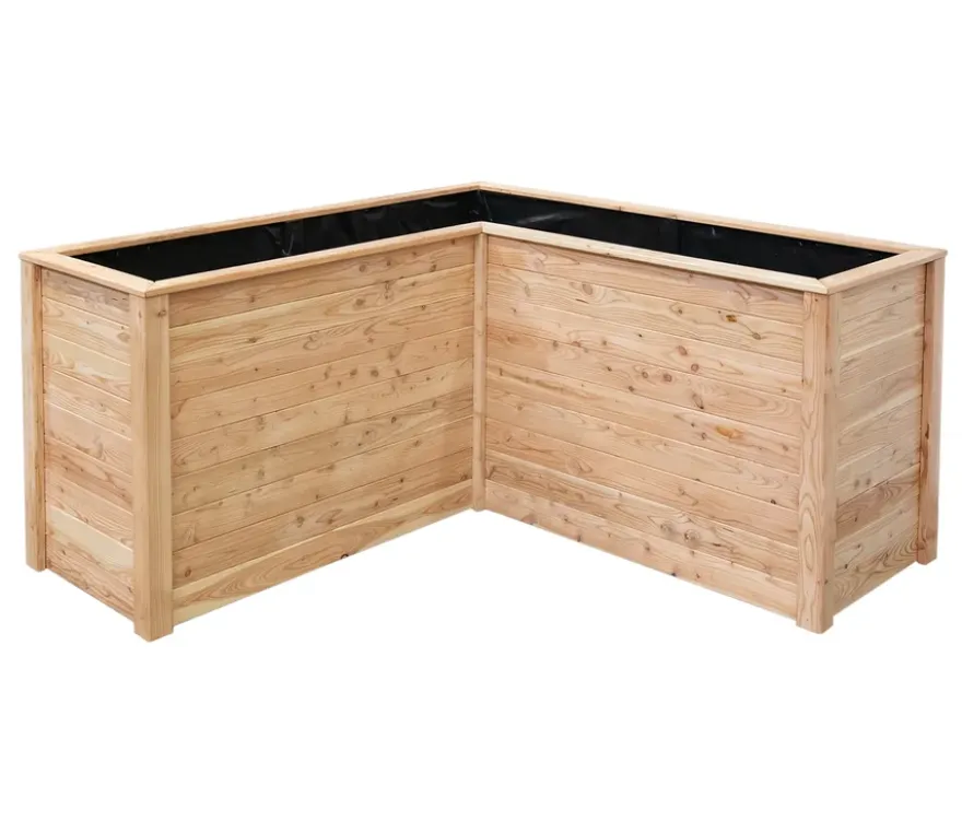 Hochbeet, L-Form, Lärche
