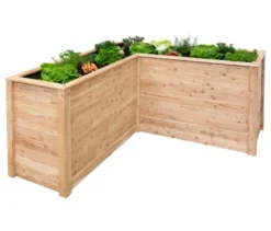 Hochbeet, L-Form, Lärche