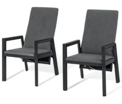2 Hochlehner mit Creacryl®-Allwetterstoff