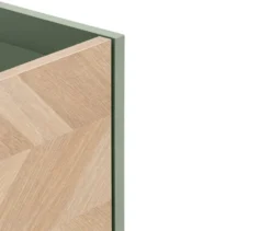 Hochschrank »Lorna«, Fischgräte, pistazie