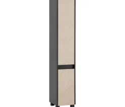 Hochschrank »Sander«, anthrazit/Canasta, 30,2 x 33 x 164,5 cm