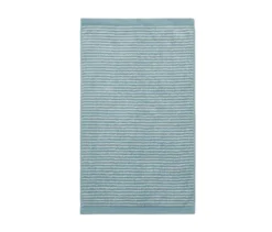 2 hochwertige Handtücher, blau