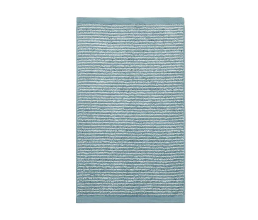2 hochwertige Handtücher, blau