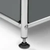 Hohes Regal Metall »CN3« mit Klappenfach, grau