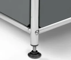 Hohes Regal Metall »CN3« mit Klappenfach, grau