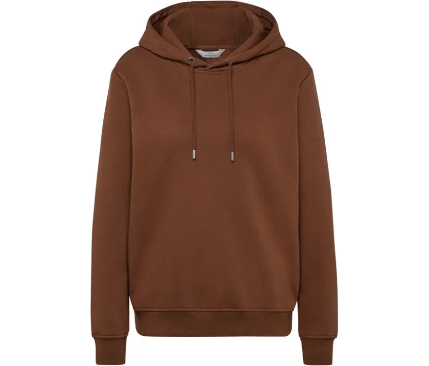 Hoodie, cognac