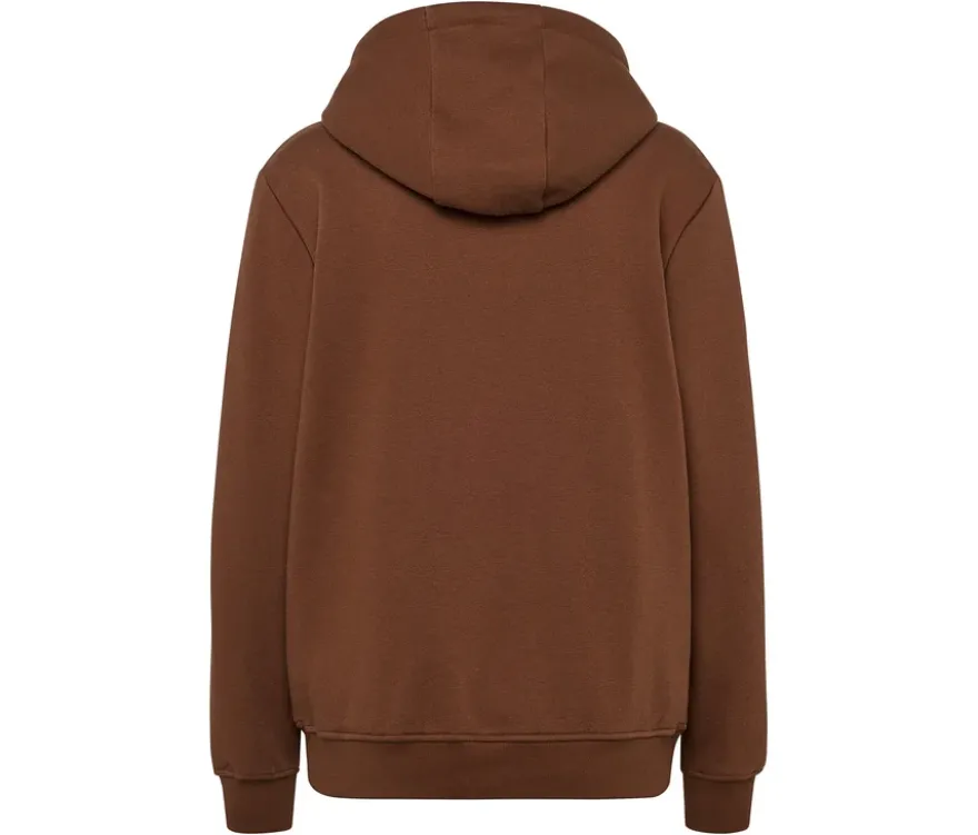 Hoodie, cognac