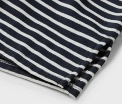 Hoodie, dunkelblau gestreift