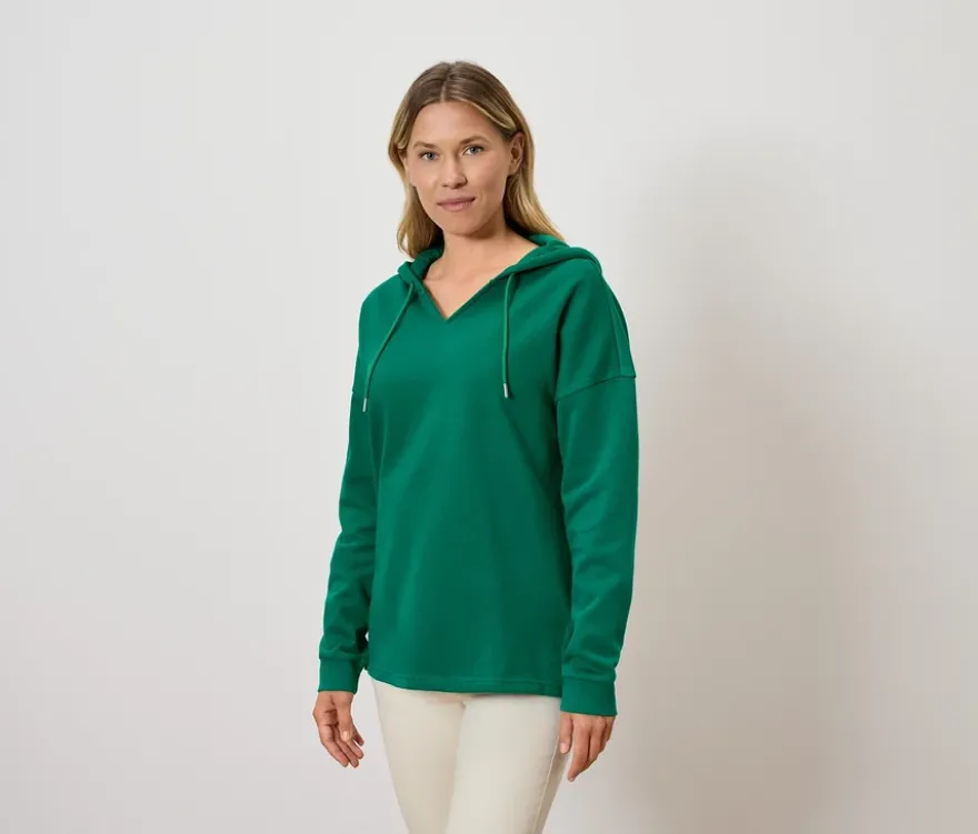 Hoodie, grün