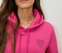 Hoodie mit Stickerei