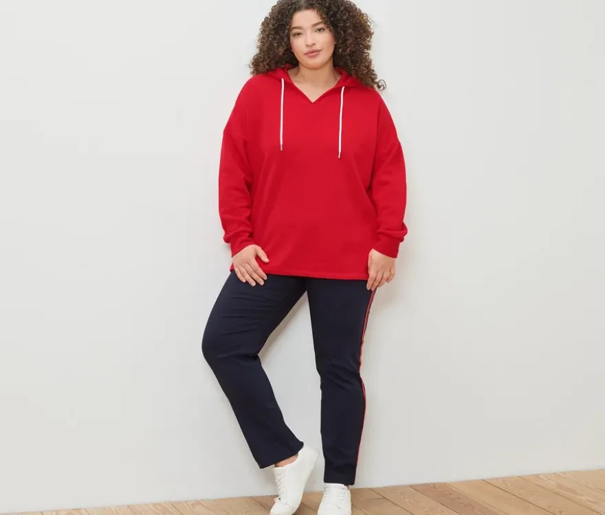 Hoodie, rot