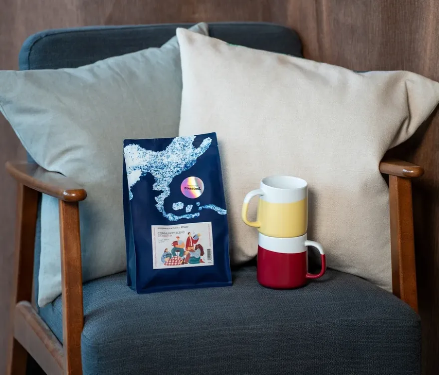 Hoppenworth & Ploch x roasted. - Community Blend Co-Roast #4 Espresso - 2 x 1 kg Ganze Bohne