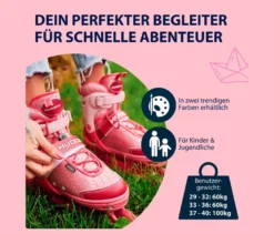 HUDORA Inline Skates »Mia 2.0«, Gr. 33–36