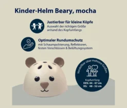 HUDORA Kinderhelm, Beary, 44–47 cm