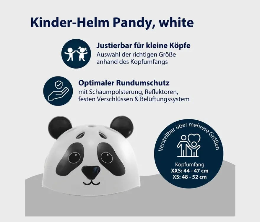 HUDORA Kinderhelm »Pandy«, 44–47