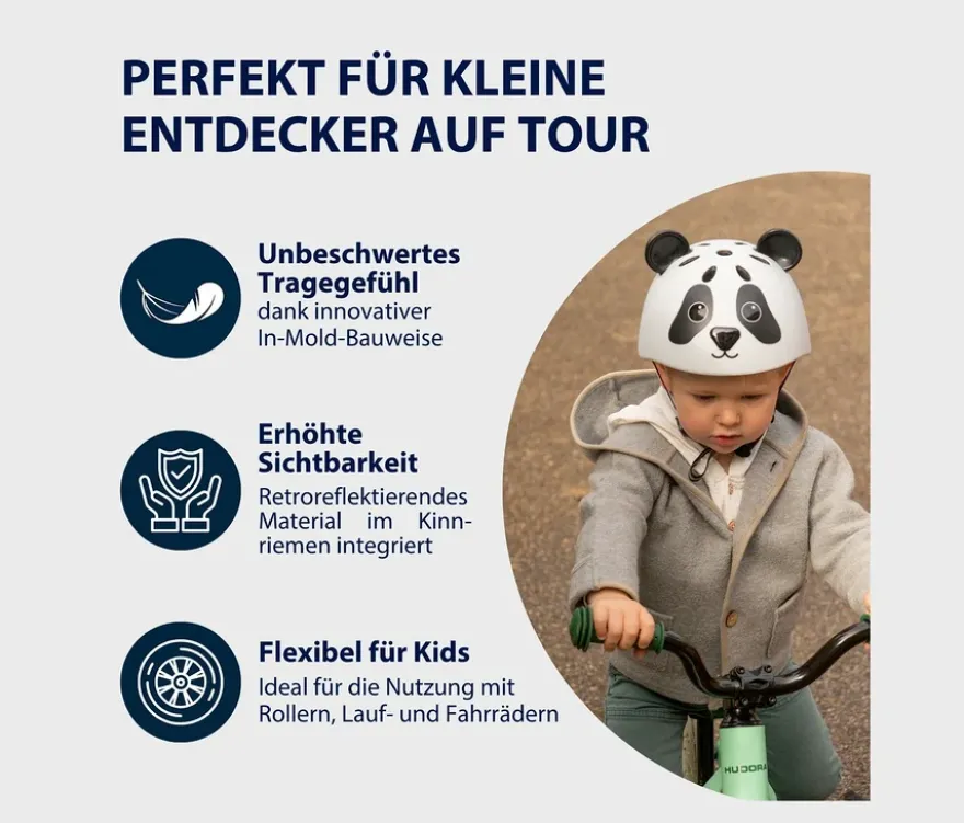 HUDORA Kinderhelm »Pandy«, 44–47