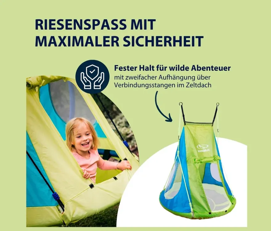 HUDORA Nestschaukel-Zelt Cosy Castle 110