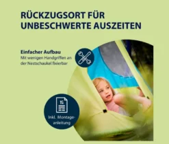 HUDORA Nestschaukel-Zelt Cosy Castle 110