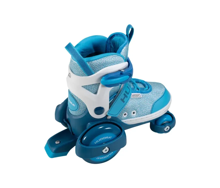 HUDORA Rollschuhe »My First Quad«, Gr. 26–29, cyan