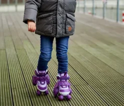 HUDORA Rollschuhe »My First Quad«, Gr. 26–29, lavender