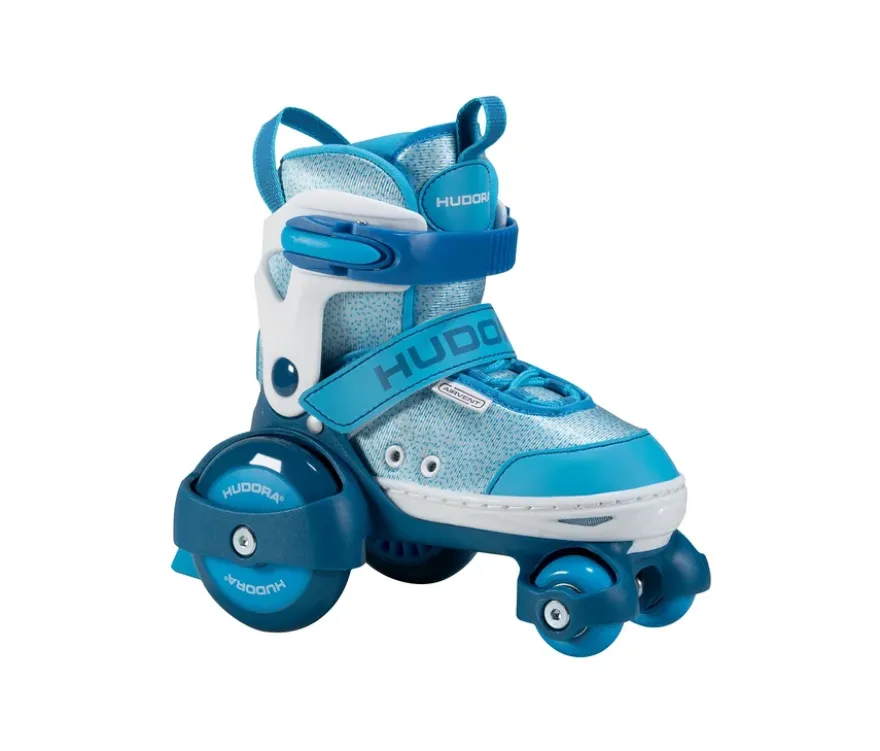 HUDORA Rollschuhe »My First Quad«, Gr. 30–33, cyan