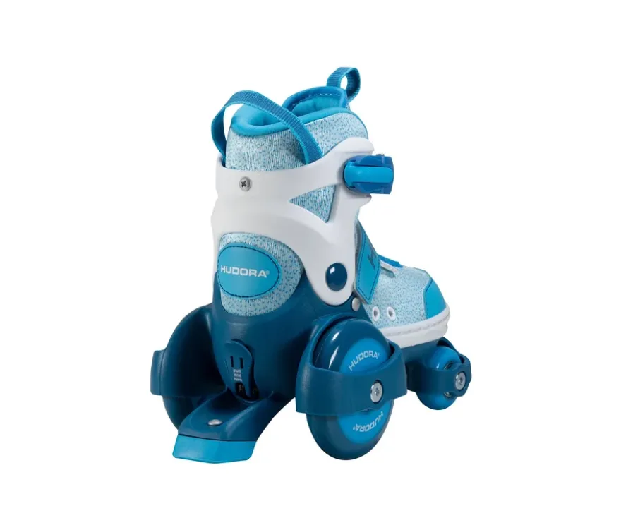 HUDORA Rollschuhe »My First Quad«, Gr. 30–33, cyan